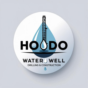 hoodo water water Drilling and Construction logo