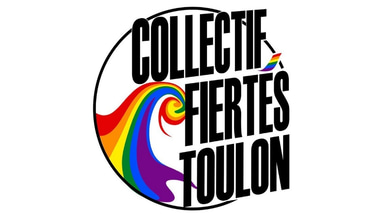Association Collectif Fiertés Toulon. logo