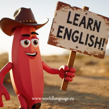 Online English Language school logo