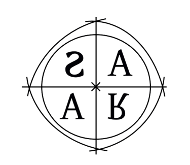 Art Saracasadinho tapestry logo