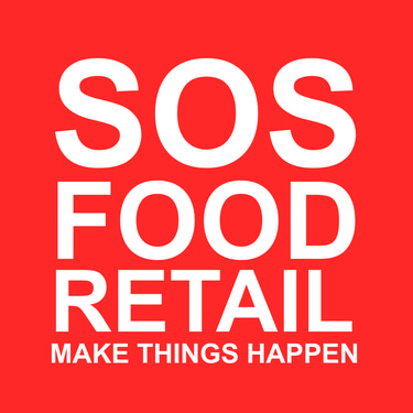 SOS FOOD RETAIL logo