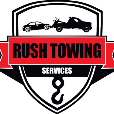 RUSH TOWING SERVICES logo