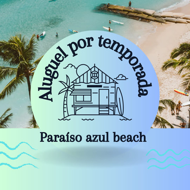 paraiso azul beach logo
