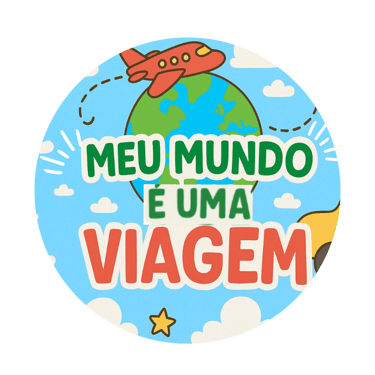 Canal Youtube Meu Mundo é uma Viagem logo
