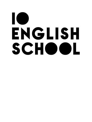 iO English logo
