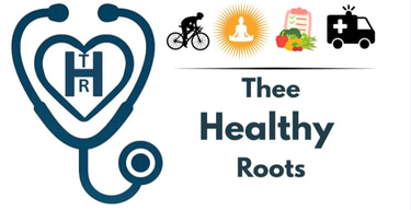 Thee Healthy Roots logo