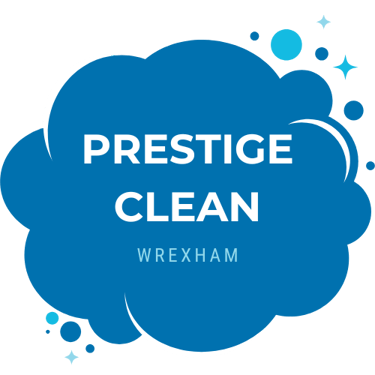 Prestige clean wrexham logo