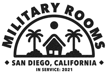 MILITARY ROOMS SAN DIEGO logo