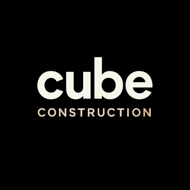 CUBE CONSTRUCTION logo