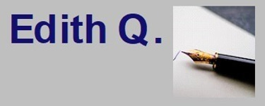 Edith M. Quiroz--Innovative Writer, Editor & Content Creator logo