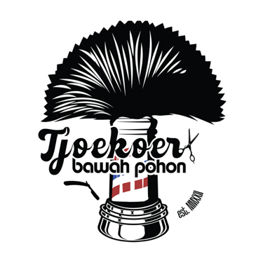 Tjoekoer Bawah Pohon Barbershop logo