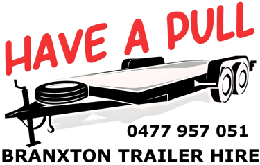 Branxton Trailer Hire $50/24hr Car trailer hire logo