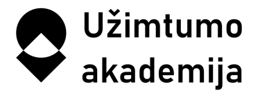 VšĮ  „Užimtumo akademija“ logo