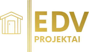 EDV Projektai - Kokybiškos terasos, stoginės, sandėliukai logo