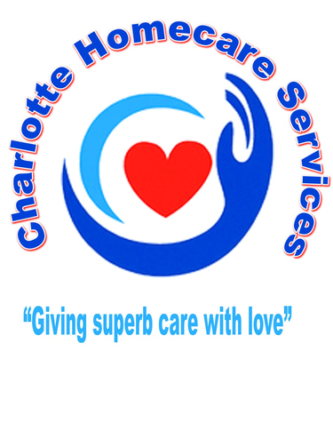 Charlotte Homecare and Hospice Services LLc. care that comes to you logo