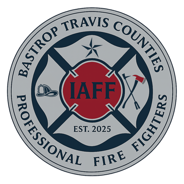 Bastrop Travis Counties Association of Professional Firefigters logo
