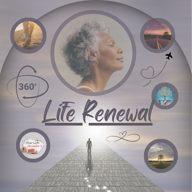 360°  Life Renewal (Intentional Living, Mindset and Wellness) logo