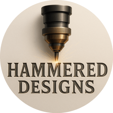 HAMMERED DESIGNS logo