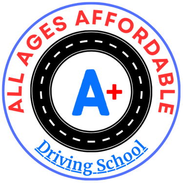 A Plus Driving OC logo