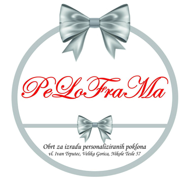 Peloframa, tisak, Velika Gorica, personalizirani pokloni logo