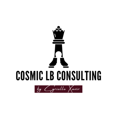 Cosmic LB Consulting: Numérologie professionnelle pour entrepreneure logo