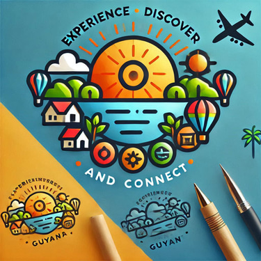Experience, Discover, and Connect in Guyana logo