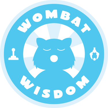 Wombat Wisdom Amusements logo