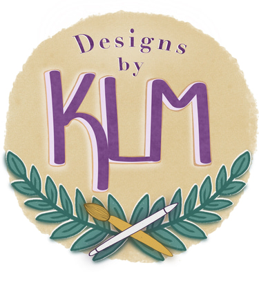 Designs by KLM logo