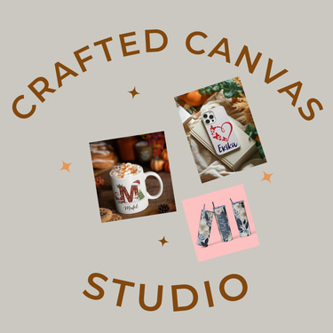 Crafted Canvas Studio logo