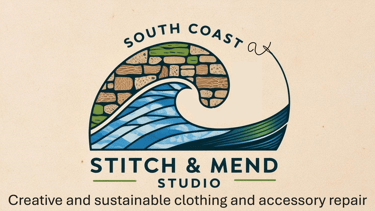 South Coast Stitch & Mend Studio logo