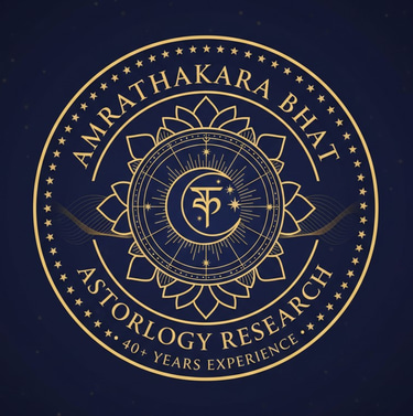 Jyothirguru Amrathakara Bhat - Astrology Online Classes logo