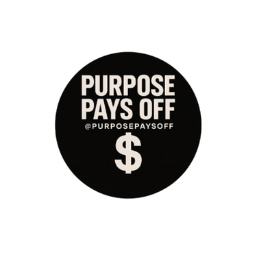 Purpose Pays Off logo