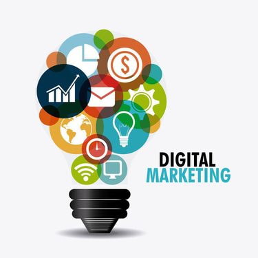Digital marketing network logo