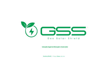 GeoSolarShield | GSS - Energia limpa, solo vivo. logo