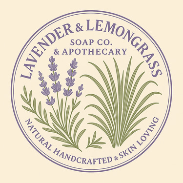 Lavender and Lemongrass Soap Co. logo