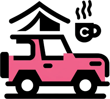 Pink Jimny Adventures logo