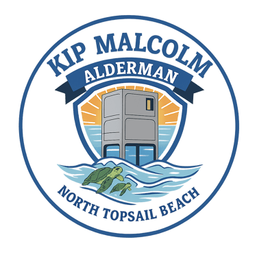 Kip Malcolm for North Topsail Beach Alderman logo