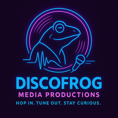 DiscoFrog Media Productions logo