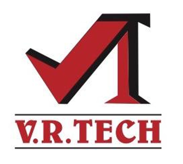 V R Tech  logo