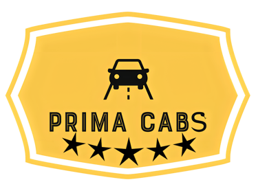 PRIMA CAB AND TRAVELS logo