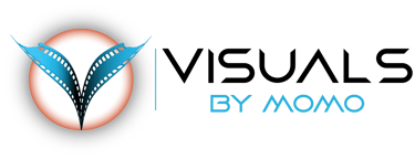 Visuals by Momo - Your Story, Our Passion logo