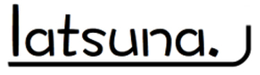 Latsuna écriture & photographie logo