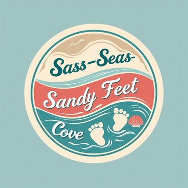 Sass-Seas Sandy Feet Cove logo