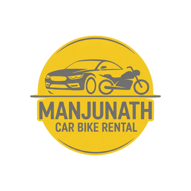 car bike rental services logo