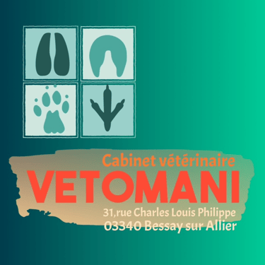 cabinet vétérinaire vetomani logo