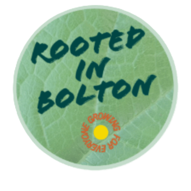 Rooted in Bolton logo