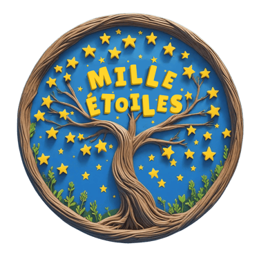1000 étoiles logo