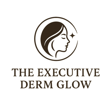 The Executive Derm Glow logo
