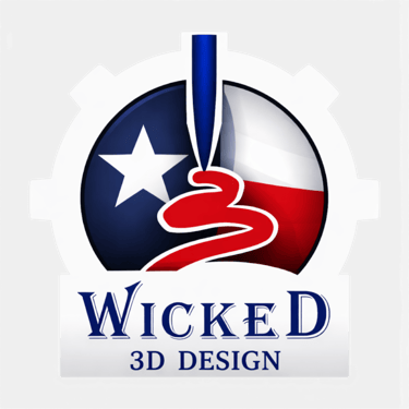 Wicked 3D Design logo