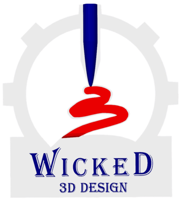 Wicked 3D Design logo